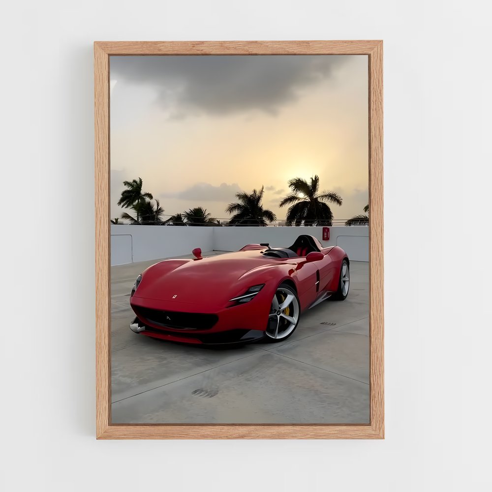 Poster Ferrari Monza SP1 (vue 4)